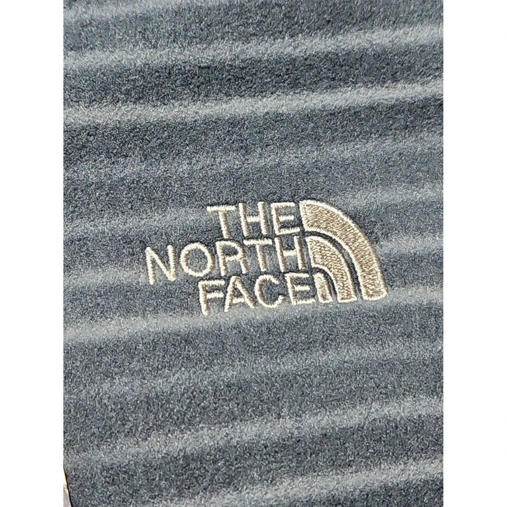 The North Face TKA Glacier 100 Fleece 1/4 Zip Jacket Pullover Blue Stripe XL New